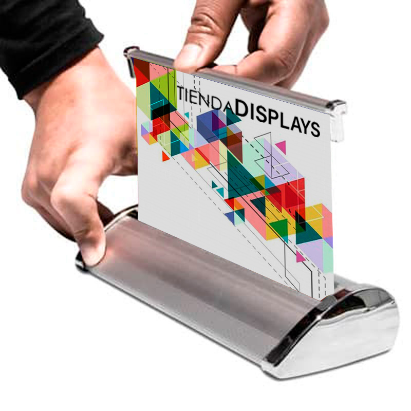 Mini roll up 21 x 30 tienda-display-detalle